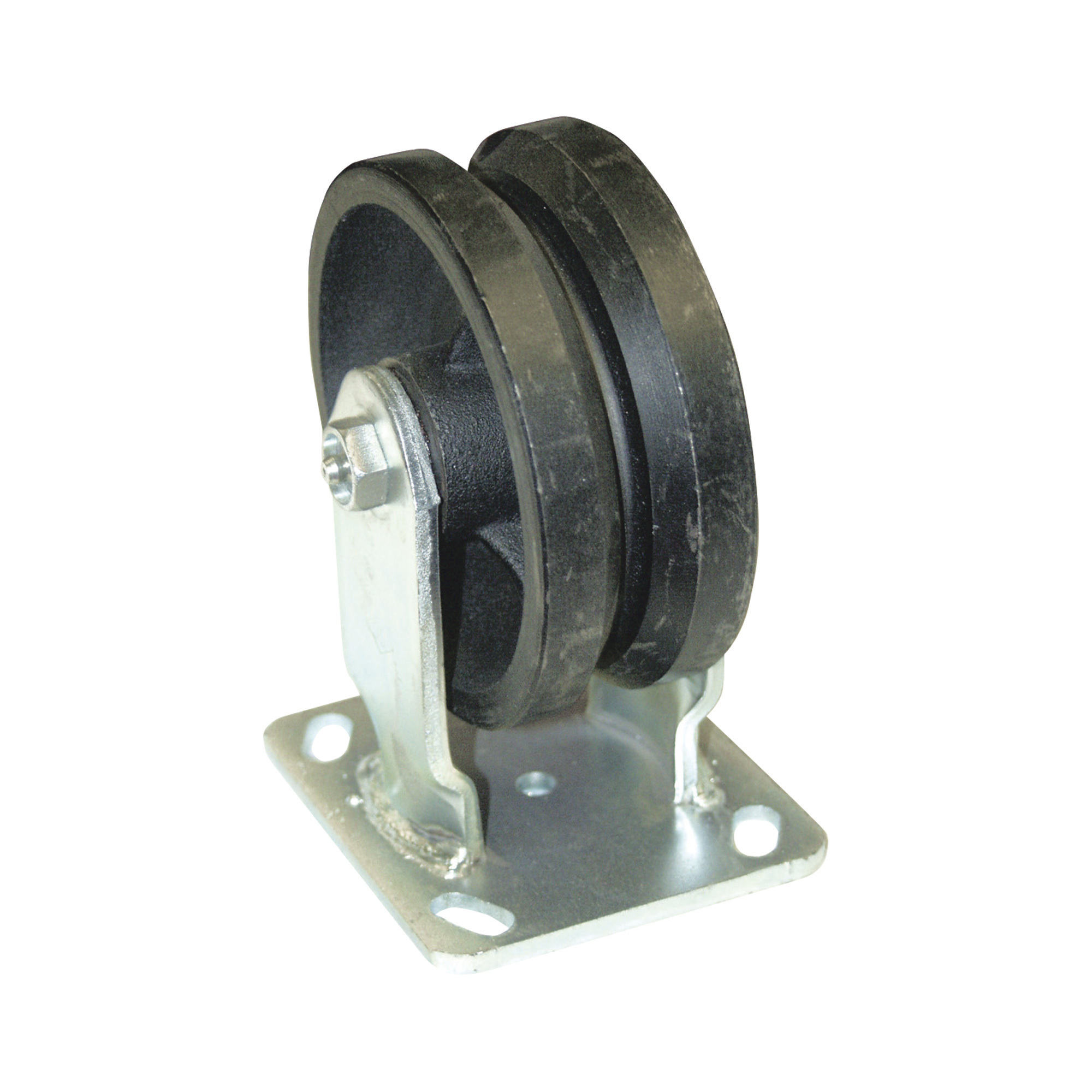 Vestil V-Groove Wheels for Aluminum Gantry Cranes - 8in. x 2in., 4-Position Lock, Model# AHA-2/4-V4